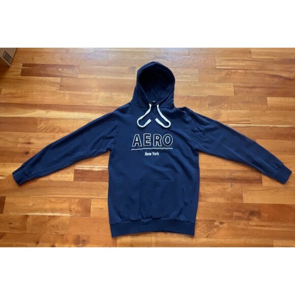 Aéropostale New York Navy Hoodie -Sleepwear Medium - Picture 1 of 5